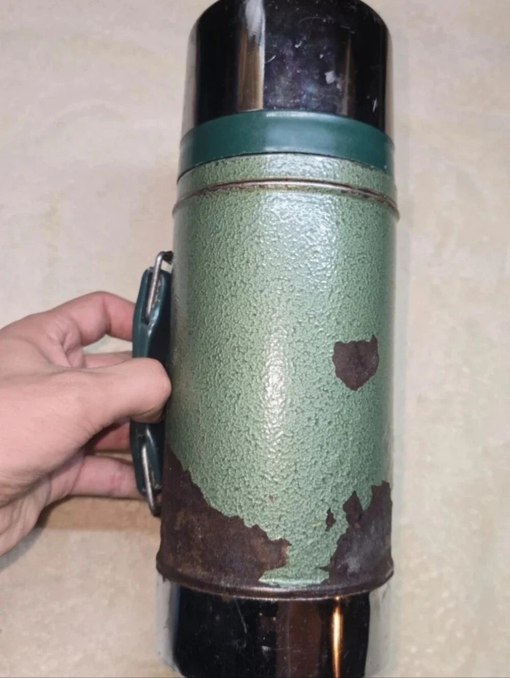 Vintage Aladdin Stanley Wide Mouth Vacuum Thermos 24oz Food/Drink Rare
